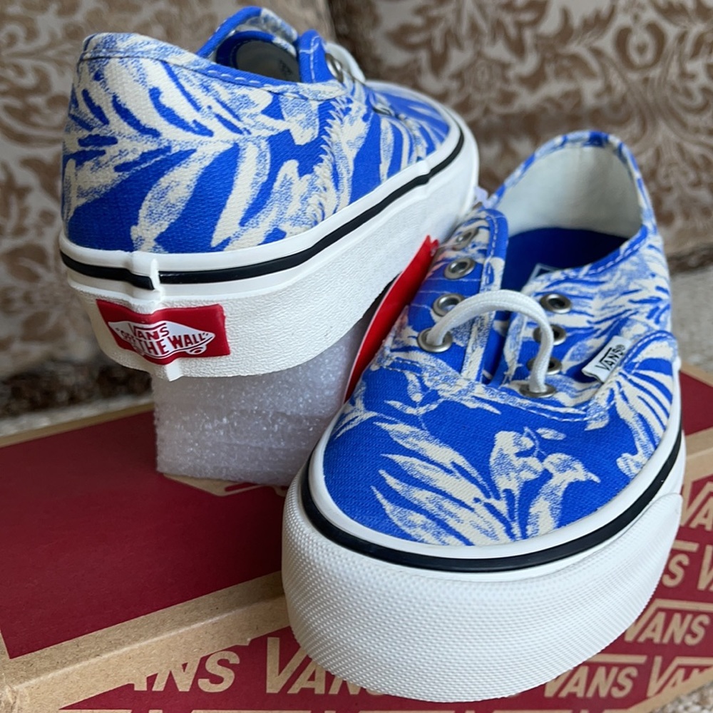 Vans Authentic Sf Floral Linen Trbl/Marshmallow WM - Picture 11 of 16